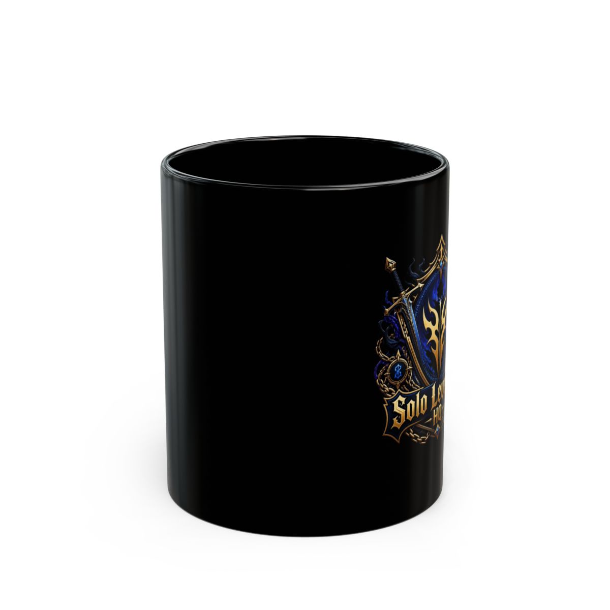 Solo Leveling "Solo Leveling HQ" Black Mug