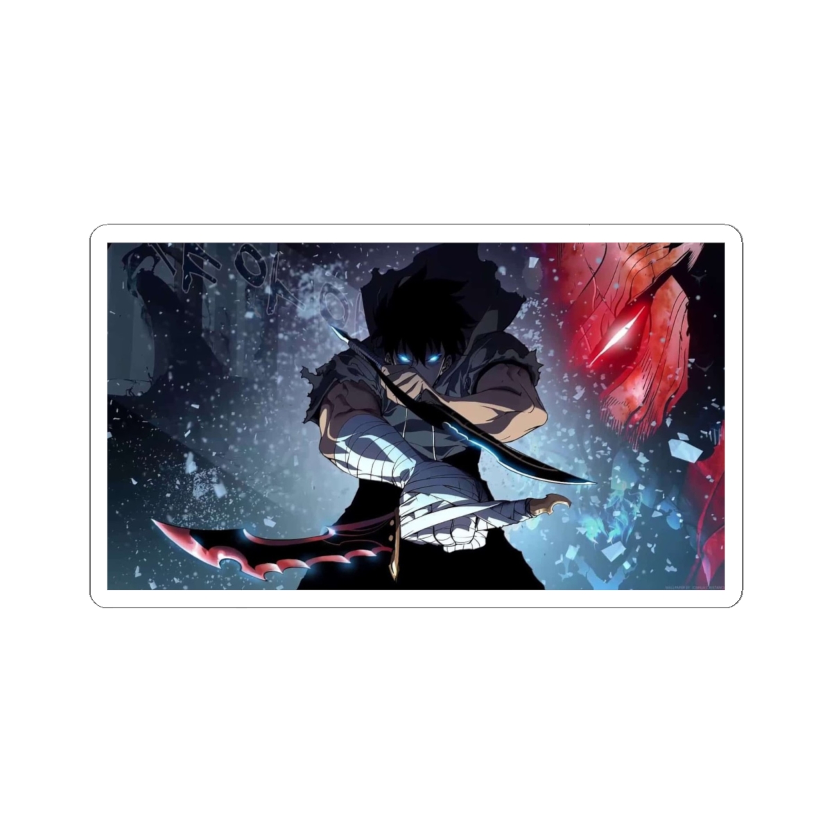 Solo Leveling Double Dagger - Dark Sticker
