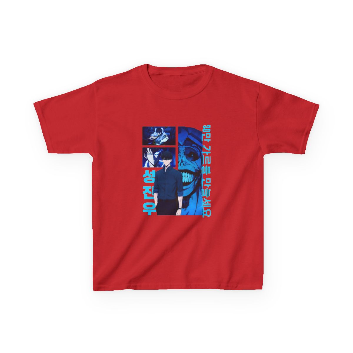 Solo - Leveling Kids T-Shirt | Solo Leveling - alternate angle 3, merchandise