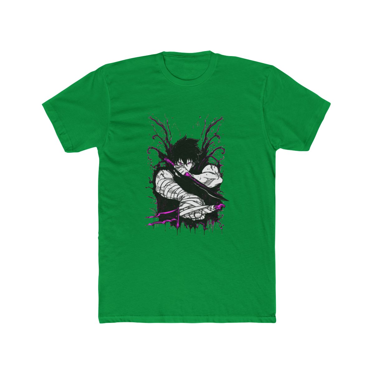 Sung Jinwoo Solo Leveling Black Spear Manga Art T Shirt