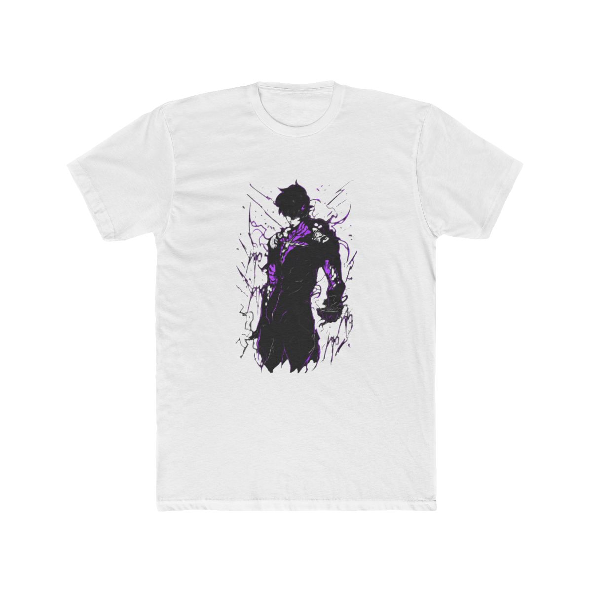 Sung Jinwoo Anime Design, Solo Leveling Character Art T Shirt