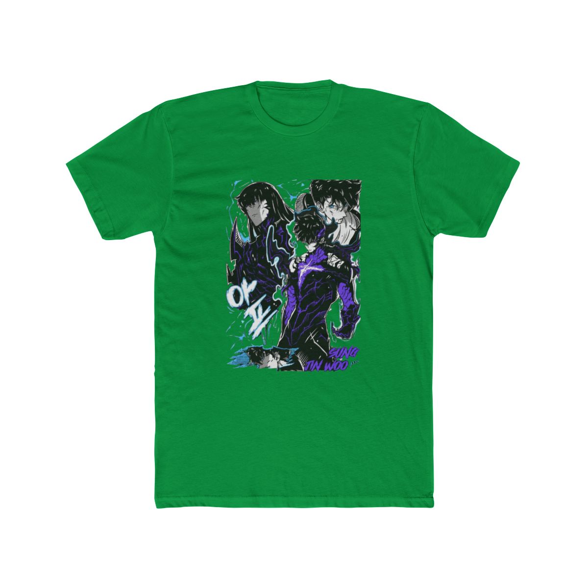 Solo Leveling Jinwoo Sung Anime Manga Art T Shirt