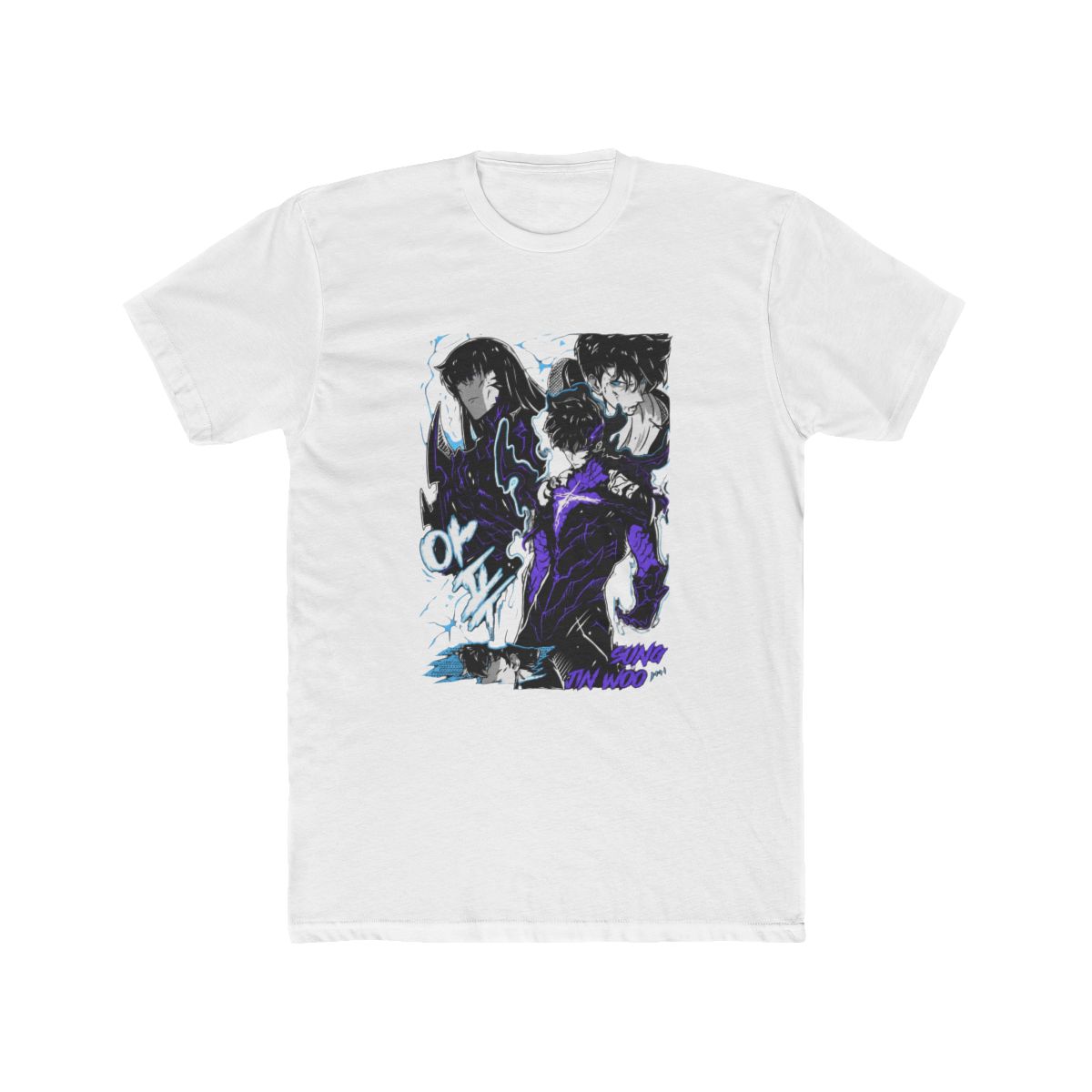 Solo Leveling Jinwoo Sung Anime Manga Art T Shirt