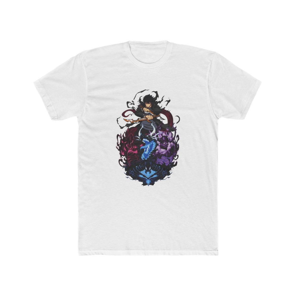 Sung Jinwoo & Summons - Solo Leveling Anime Art T Shirt