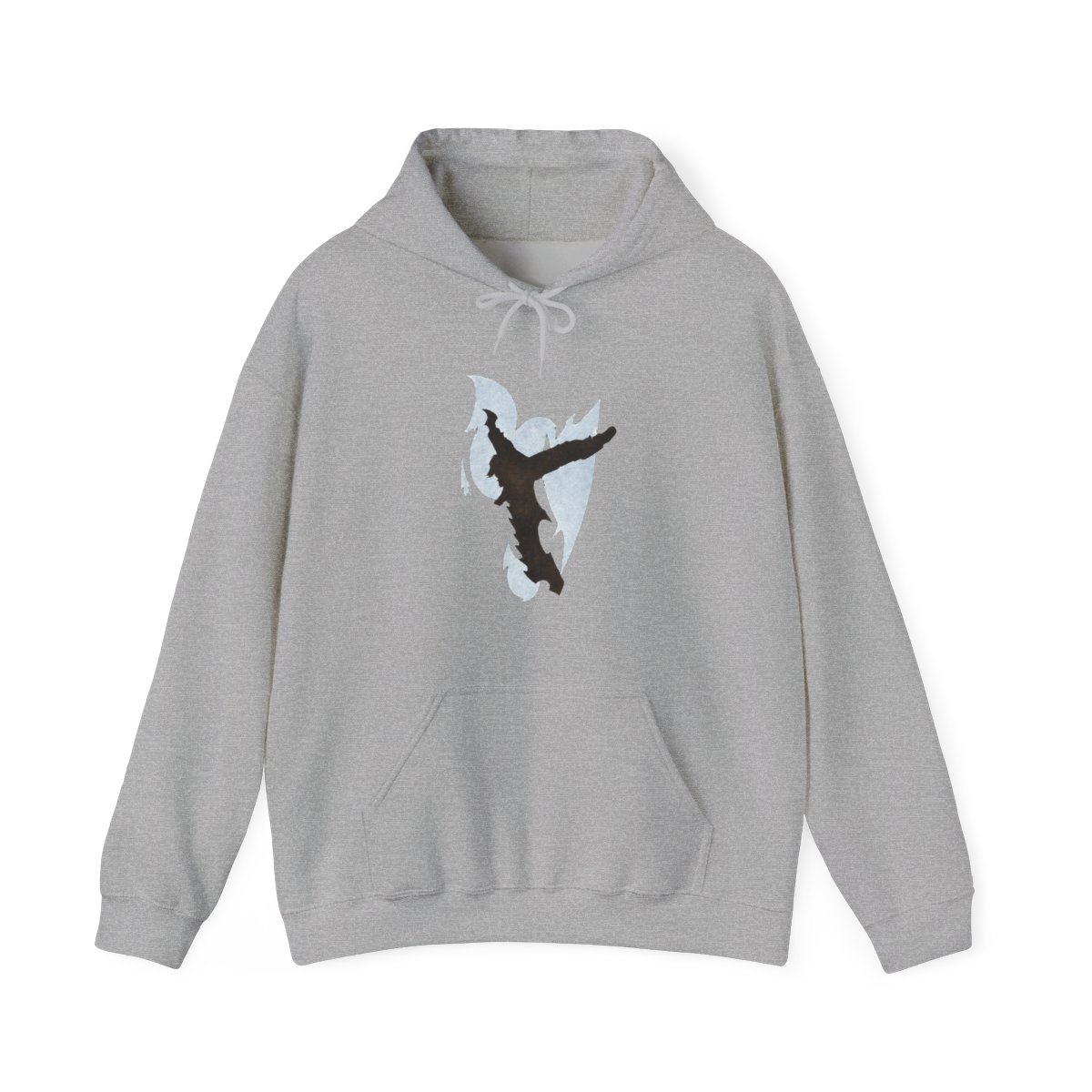 Solo Leveling x Otaku - Sung Jinwoo Silhouette Hoodie