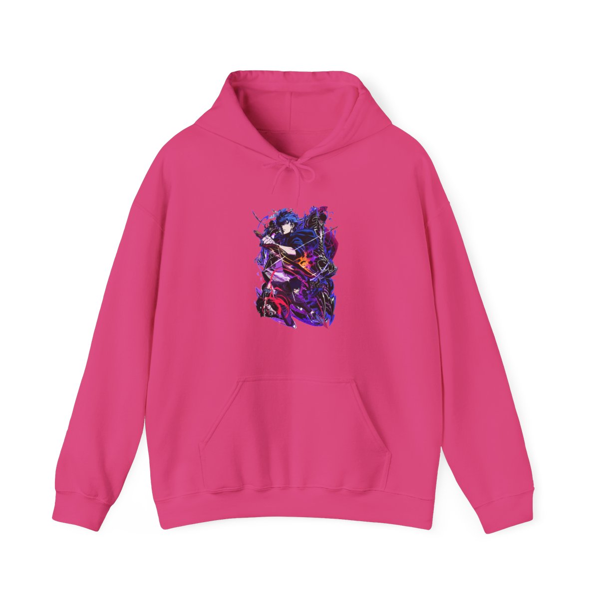 Jinwoo Sung Shadow Monarch Solo Leveling Black Hoodie